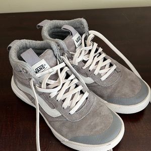 Vans height top shoes